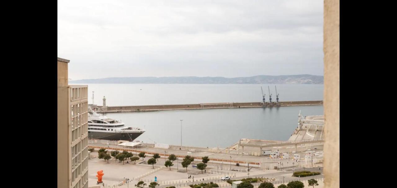 Vieux-Port, Panier, Magnifique Studio Avec Vue Sur Mer Марсель Экстерьер фото